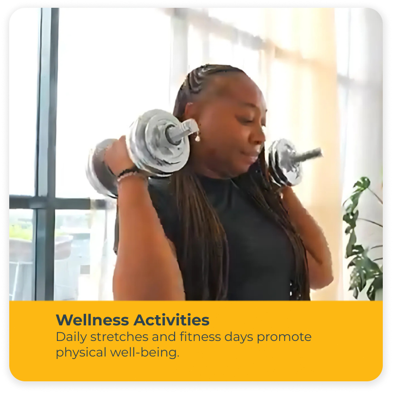Wellness activities